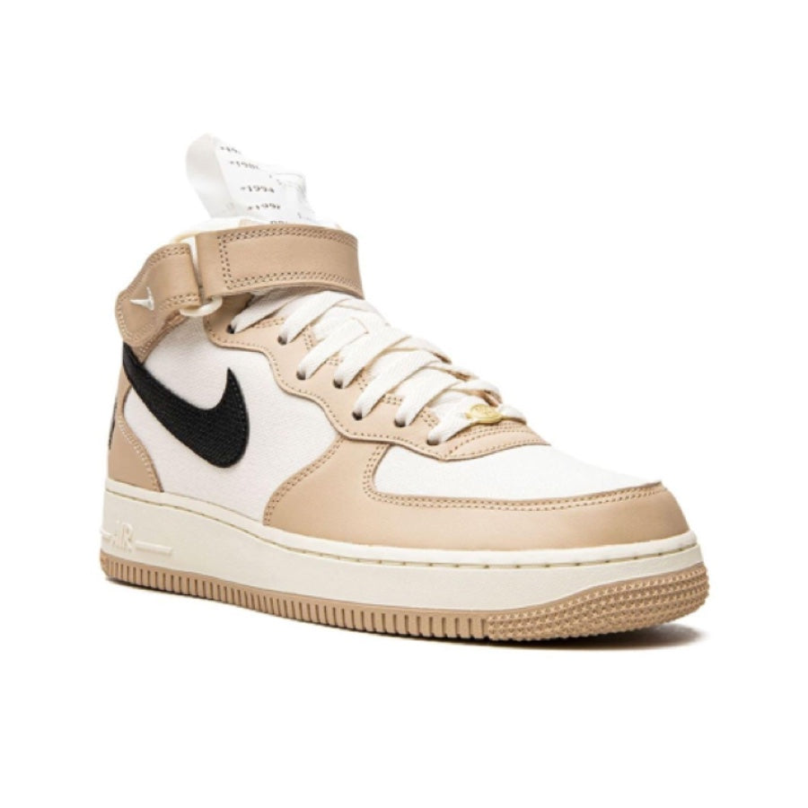 Nike Air Force 1 Mid '07 Izakaya Shimmer Black Pale Ivory Coconut Milk