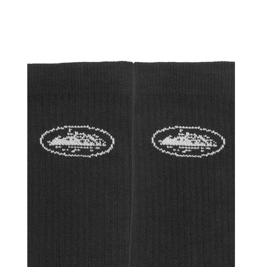 Corteiz Alcatraz Socks Black 2-Pack