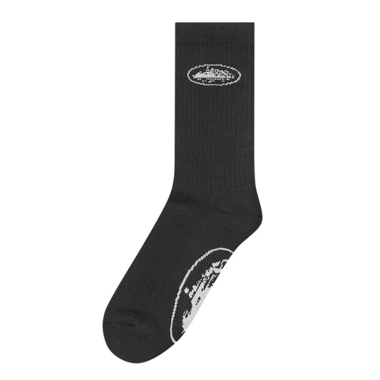 Corteiz Alcatraz Socks Black 2-Pack