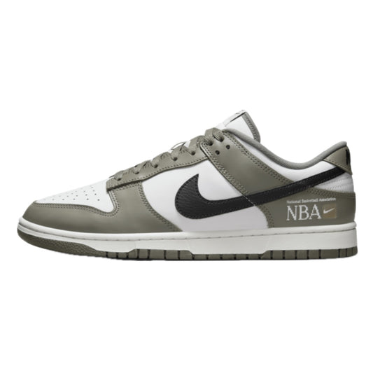 Nike Dunk Low NBA Paris Dark Stucco Summit White Metallic Gold Black