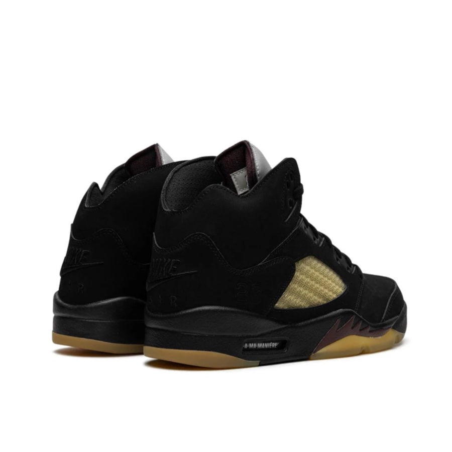 Air Jordan 5 Retro A Ma Maniere Dusk Black Burgundy Crush Black Pale Ivory