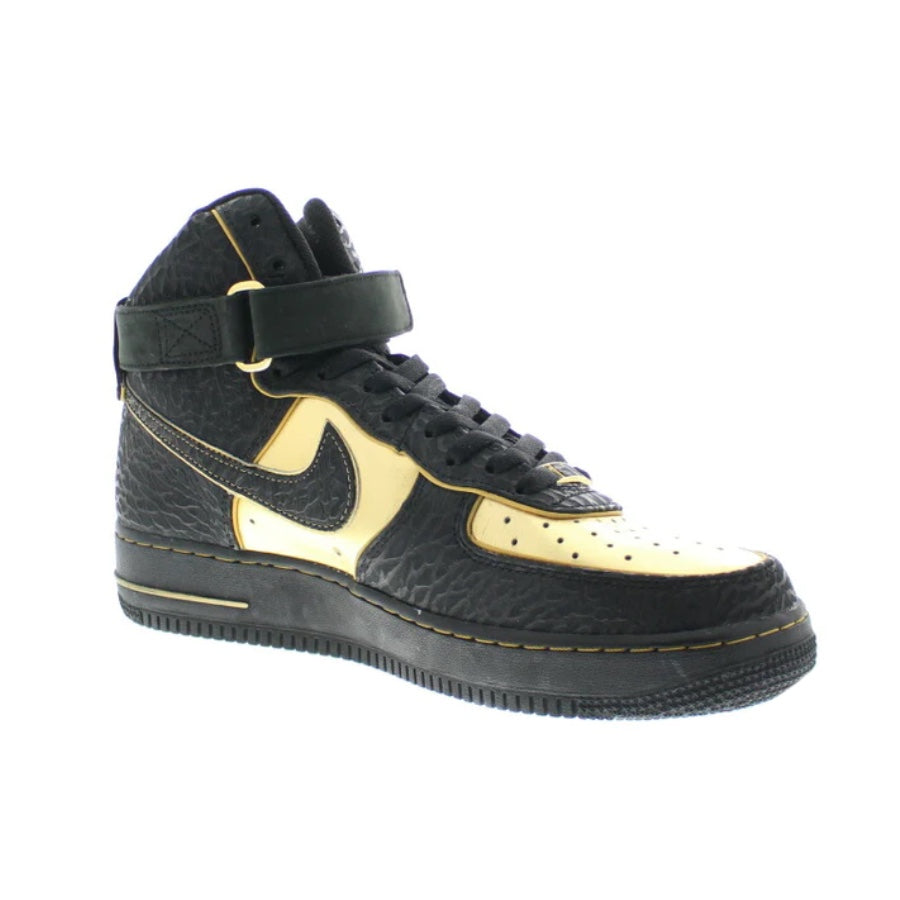 Nike Air Force 1 High Nitro Microphone Black Metallic Gold