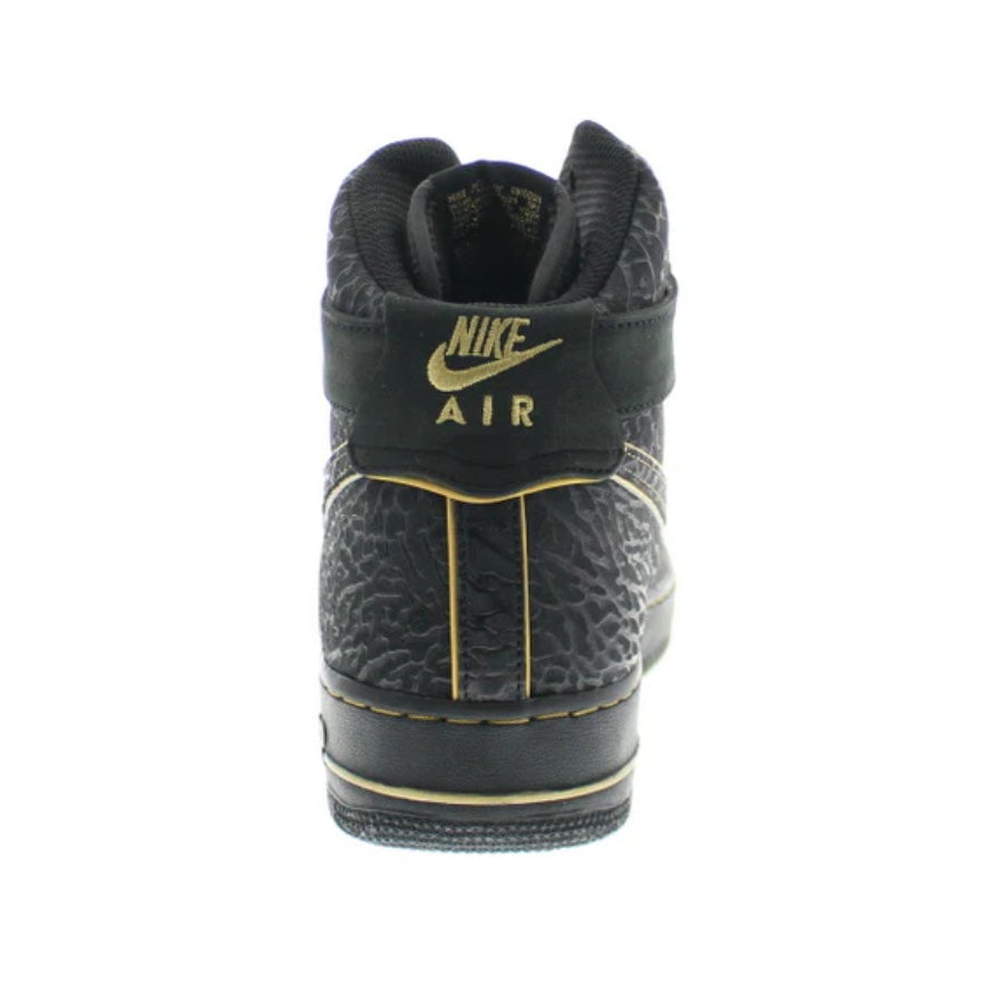 Nike Air Force 1 High Nitro Microphone Black Metallic Gold