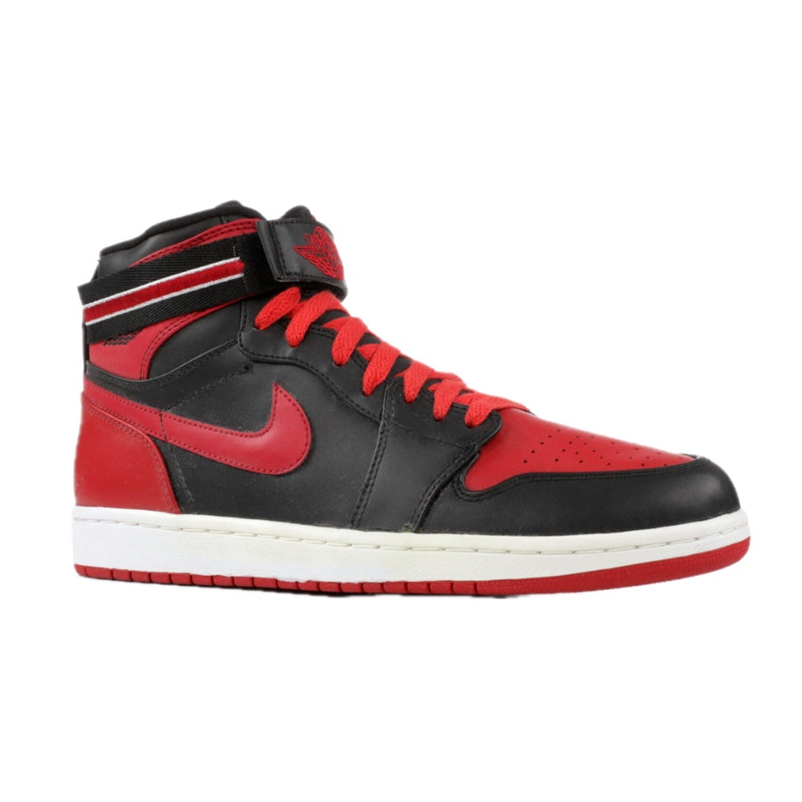 Air Jordan 1 Retro High Strap Bred Black Varsity Red White