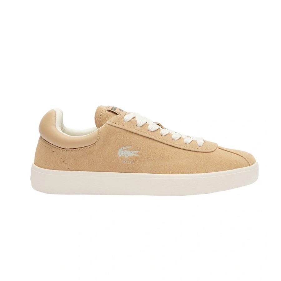 Women's Lacoste Baseshot 124 Light Brown Off White