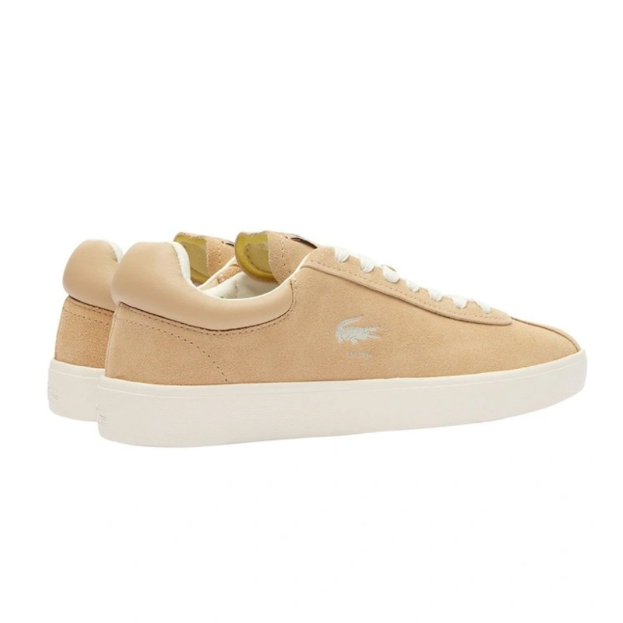 Women's Lacoste Baseshot 124 Light Brown Off White