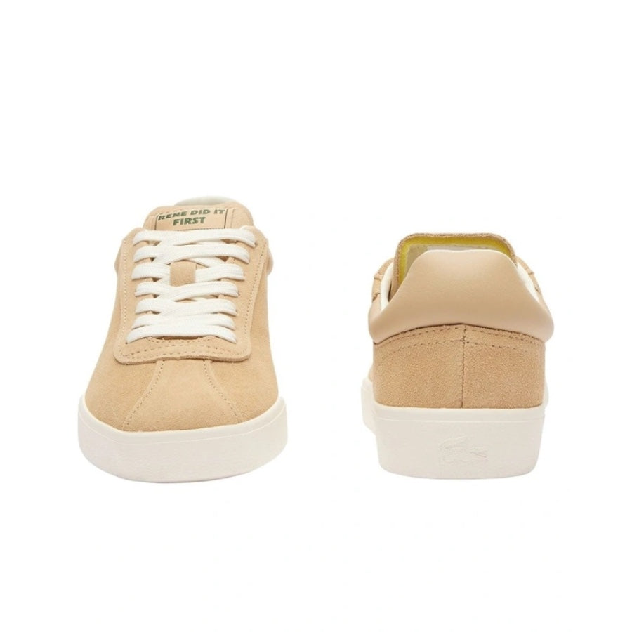 Women's Lacoste Baseshot 124 Light Brown Off White