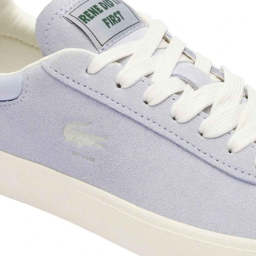 Women's Lacoste Baseshot 124 Light Blue Off White