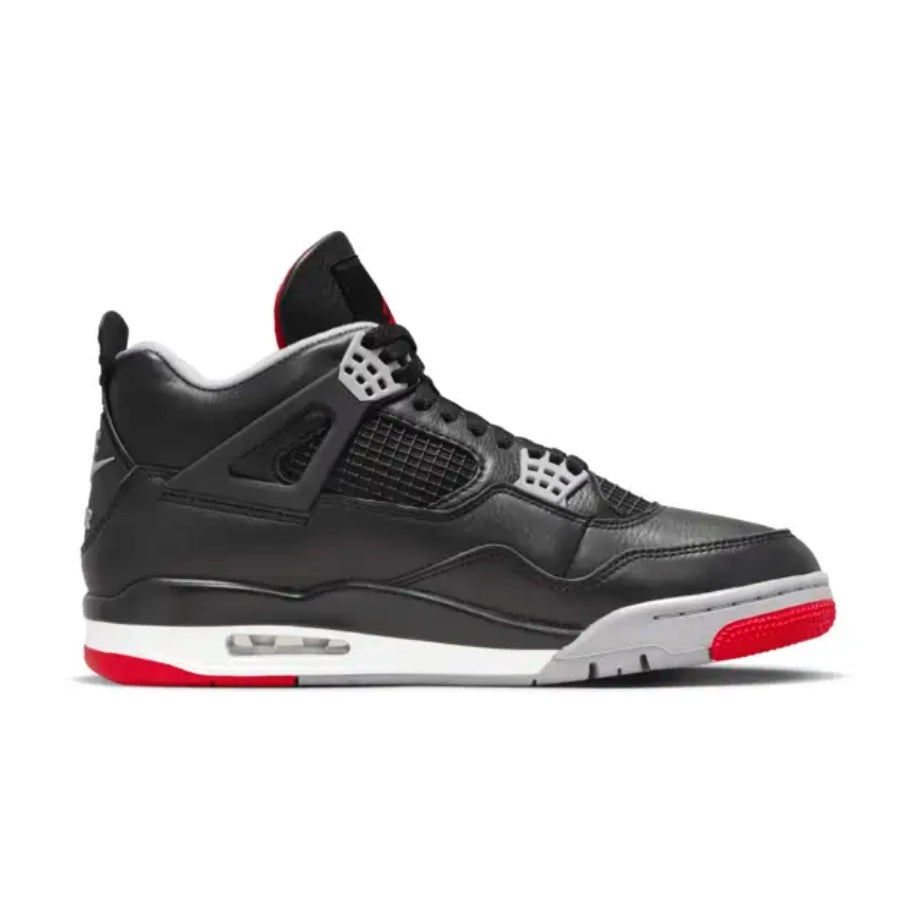 Air Jordan 4 Retro Bred Reimagined Black Cement Grey Varsity Red Summit White