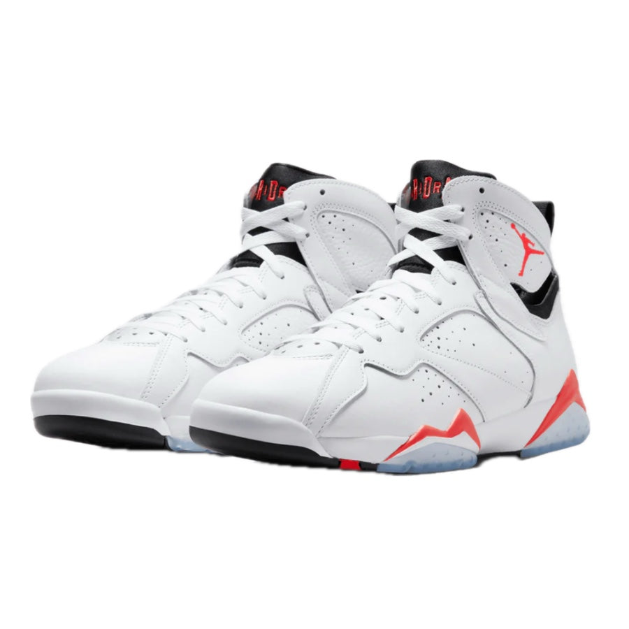 Air Jordan 7 Retro White Infrared White Black Crimson