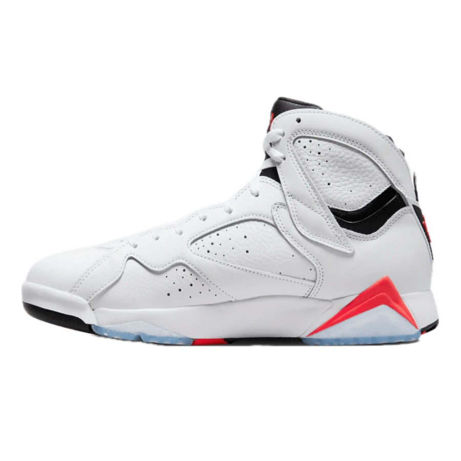 Air Jordan 7 Retro White Infrared White Black Crimson