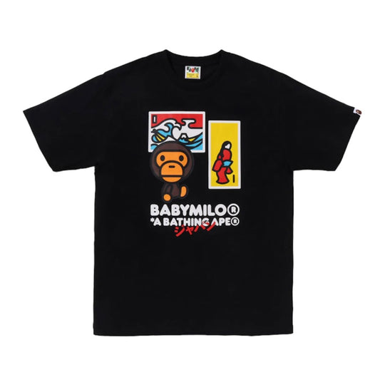 A Bathing Ape Japan Art Tee Black