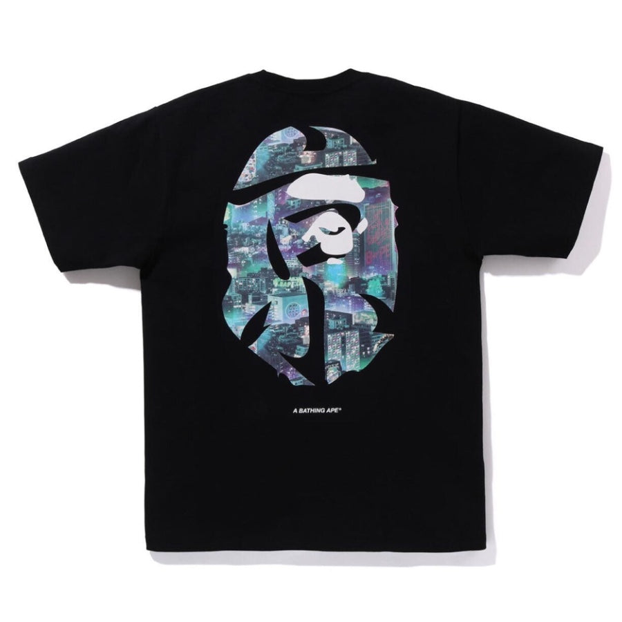 A Bathing Ape Tokyo Neon Tee Black