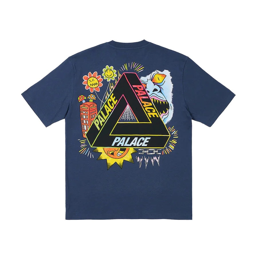 Palace Tri Lottie Tee Navy