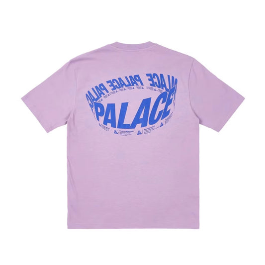 Palace Wrapper Logo Tee Light Purple