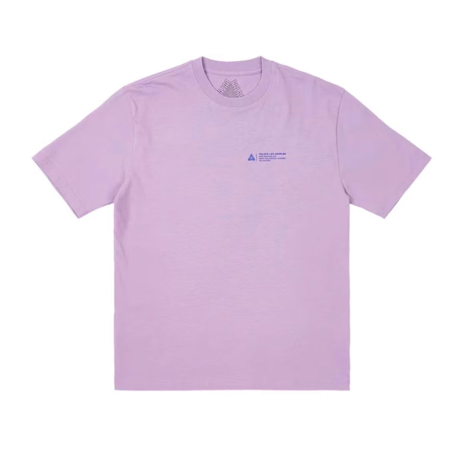 Palace Wrapper Logo Tee Light Purple