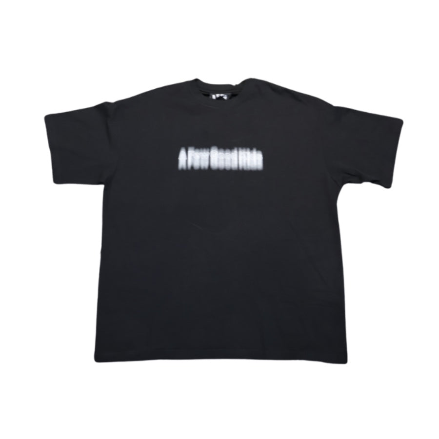 A Few Good Kids Blurred Font Black White Tee