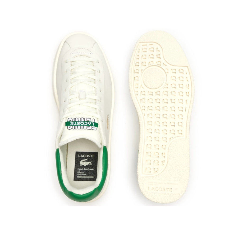 Lacoste Men’s Baseshot Off White Classic Green