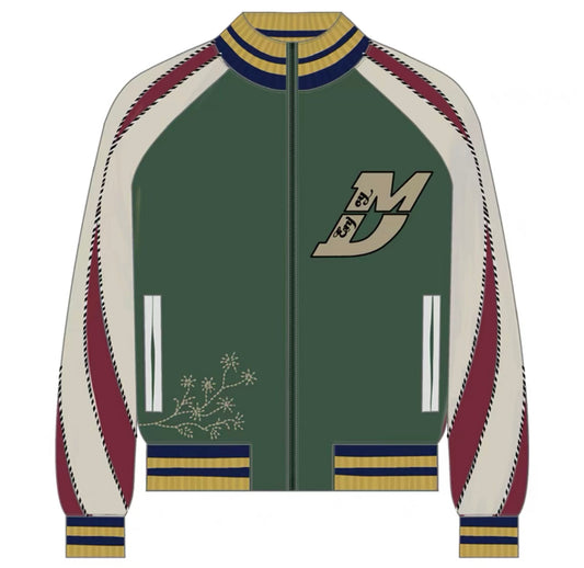 Mr Enjoy Da Money Initial D Yokosuka Jacket Dark Green