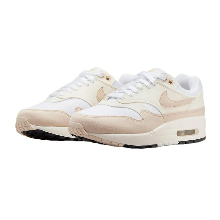 Women's Nike Air Max 1 Pale Ivory Sanddrift White Sail Black