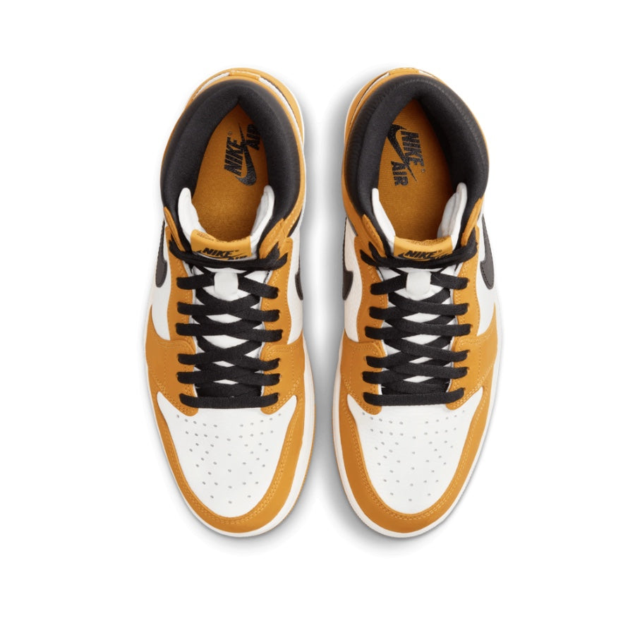 Air Jordan 1 Retro High OG Yellow Ochre Black Sail