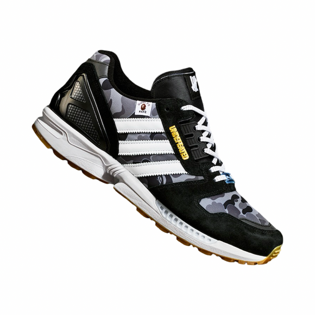 Adidas x Bape ZX8000 Black White FY8852