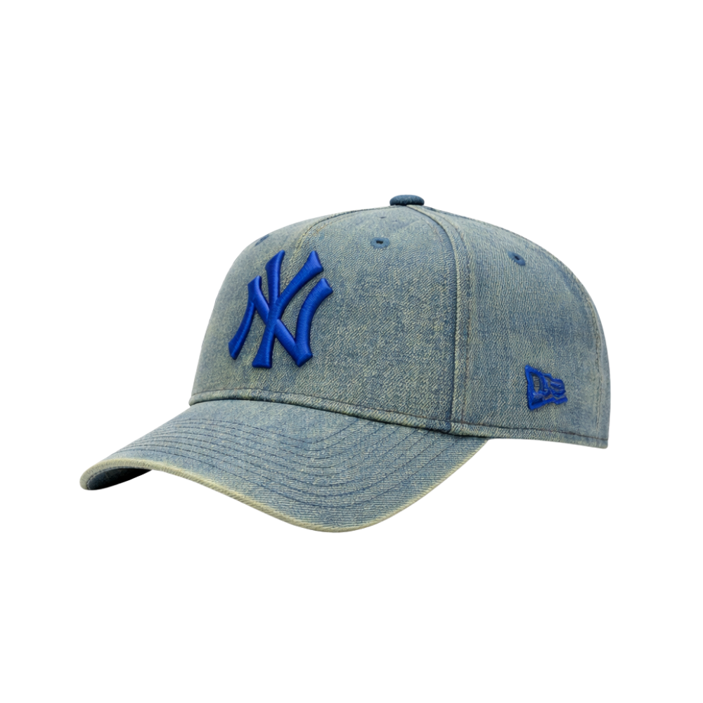 New Era 940 Denim New York Yankees Green Acid Snapback Cap