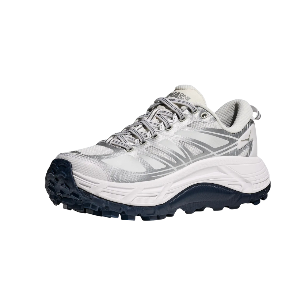 Hoka Mafate Speed 2 White Silver