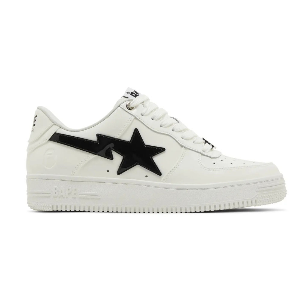 A Bathing Ape Bapesta #2 M2 White Black