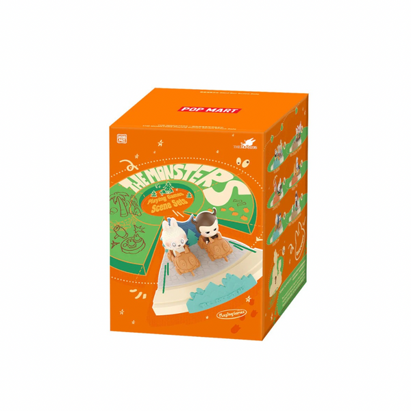 POP MART The Monsters Labubu Playing Games Series Blind Box Scene Set (SINGLE)