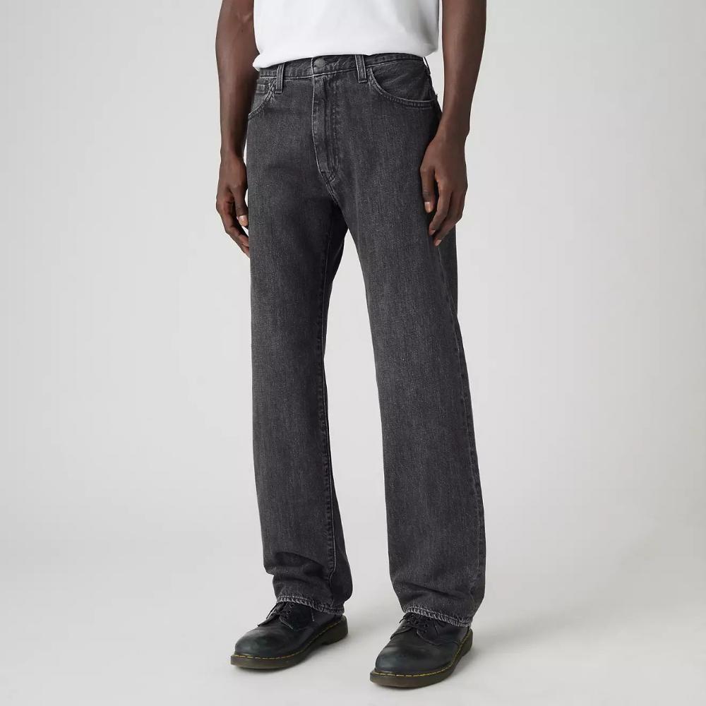 Levi's 555™ Relaxed Straight Linen + Denim We Good In The West Jeans Black
