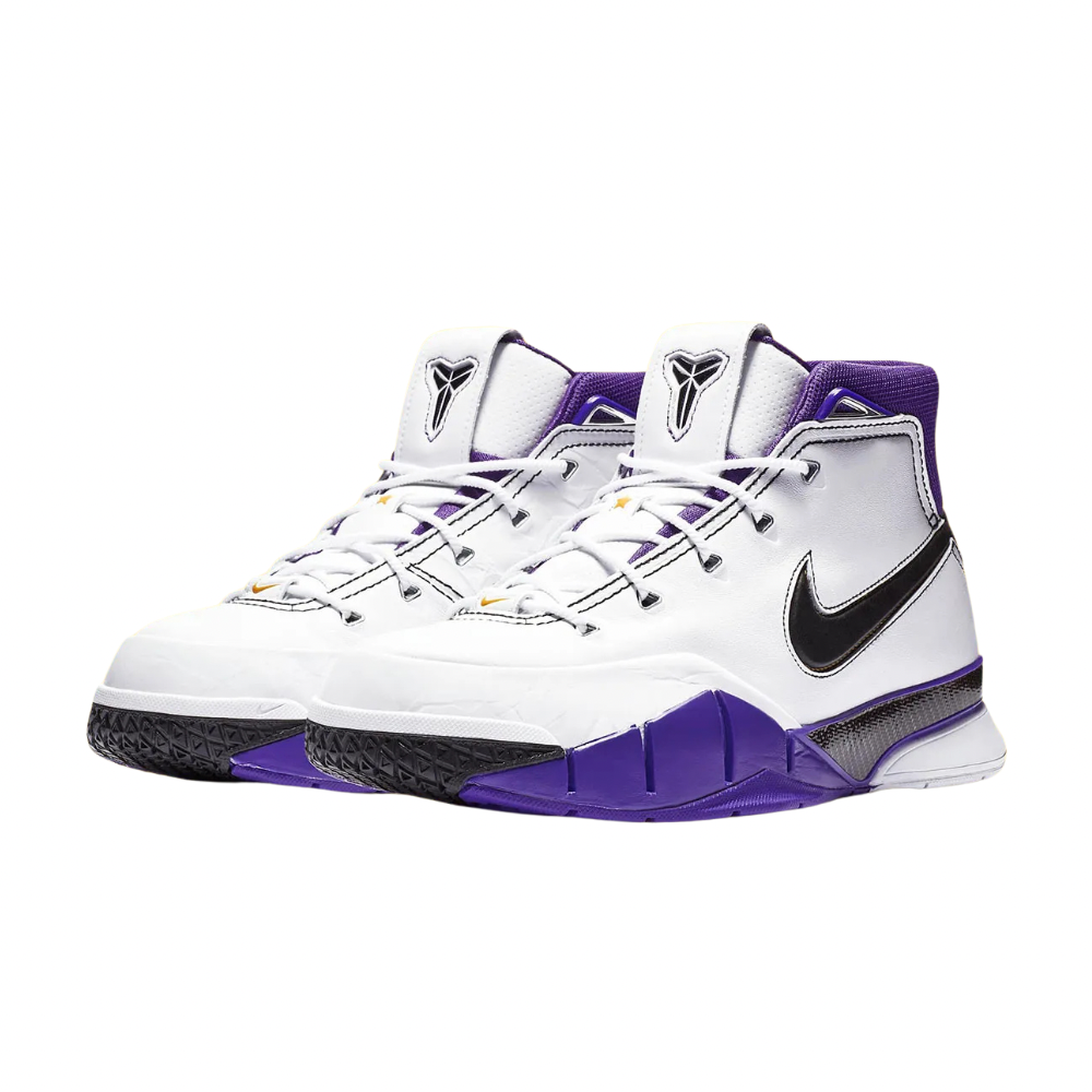 Nike Kobe 1 Protro 81 Pt Game  White Black Varsity Purple