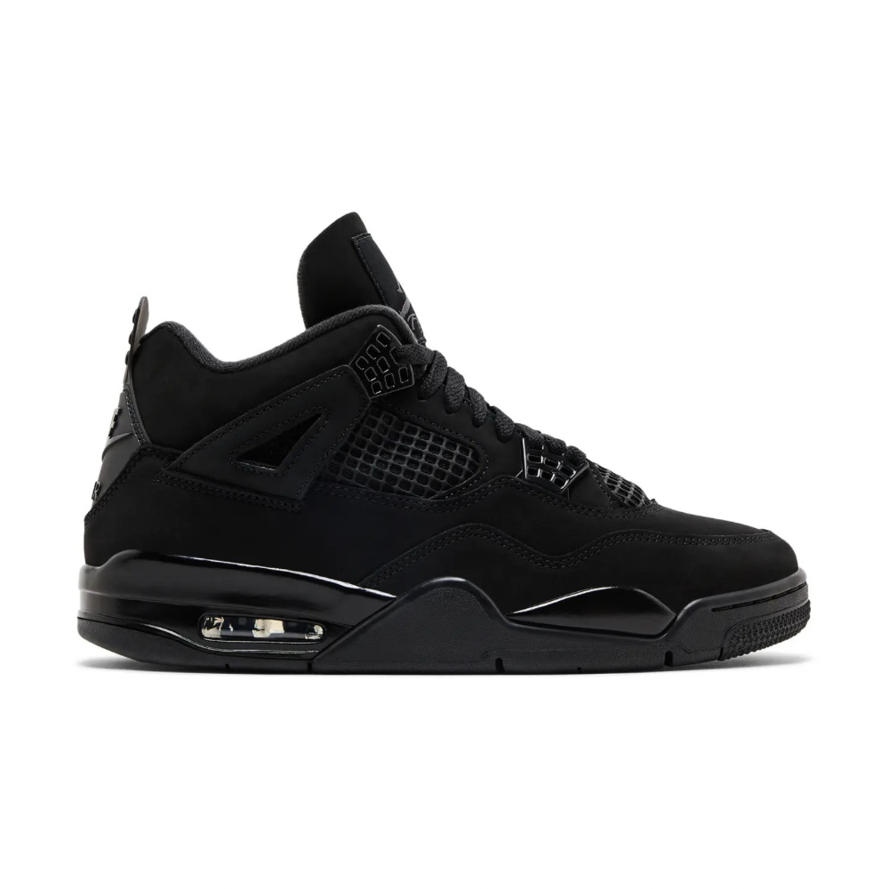 Air Jordan 4 Retro Black Cat (2025) Black Black Light Graphite