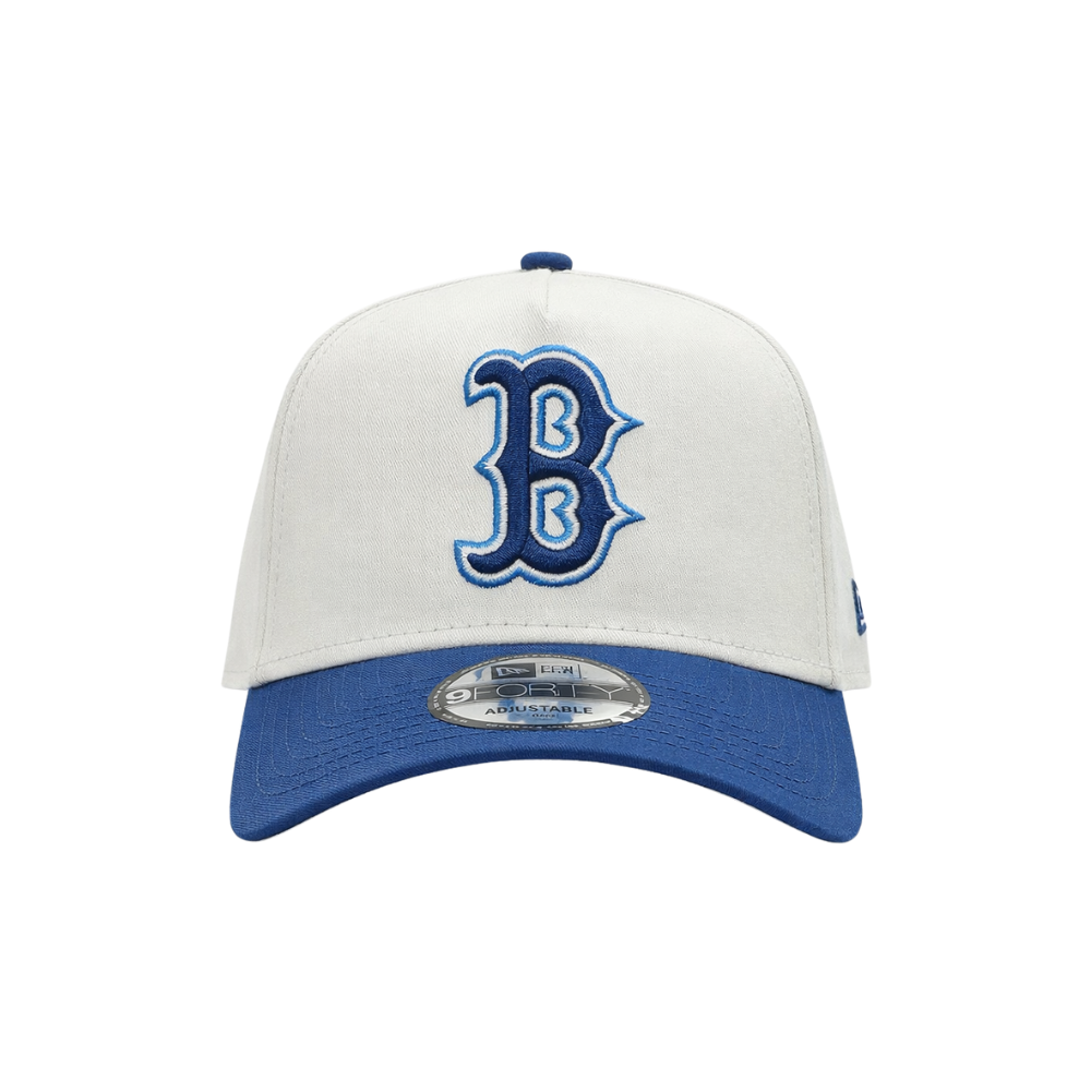New Era 9Forty A-Frame Boston Redsox Blueberry Cream Snapback Cap