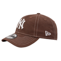 New Era 9Twenty New York Yankees Brown Clothstrap Cap