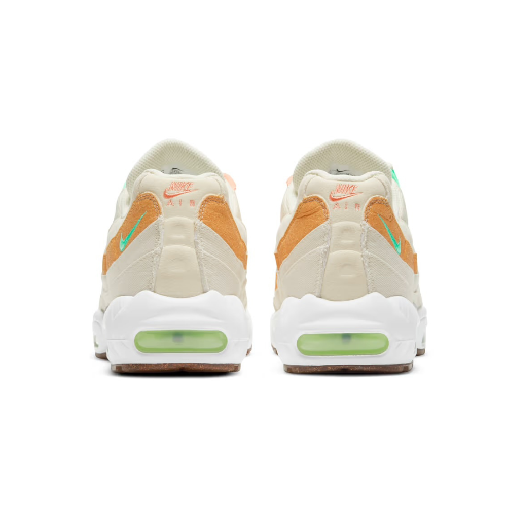 Nike Air Max 95 Happy Pineapple Coconut Milk Metallic Gold White Green Glow