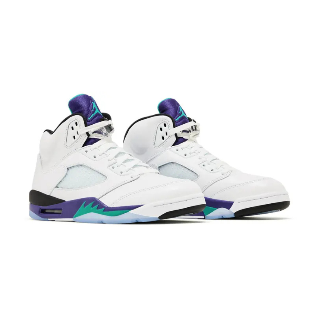 Air Jordan 5 Retro Grape White Emerald Grape (2025)