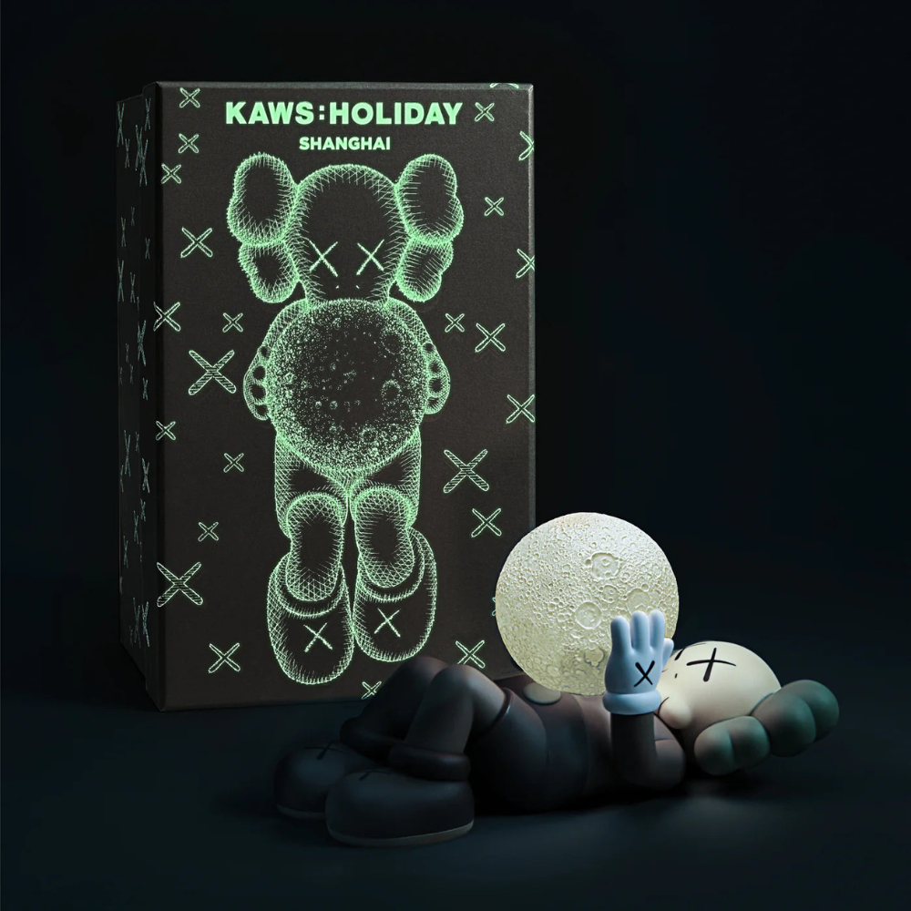 KAWS Holiday Shanghai Figure Grey