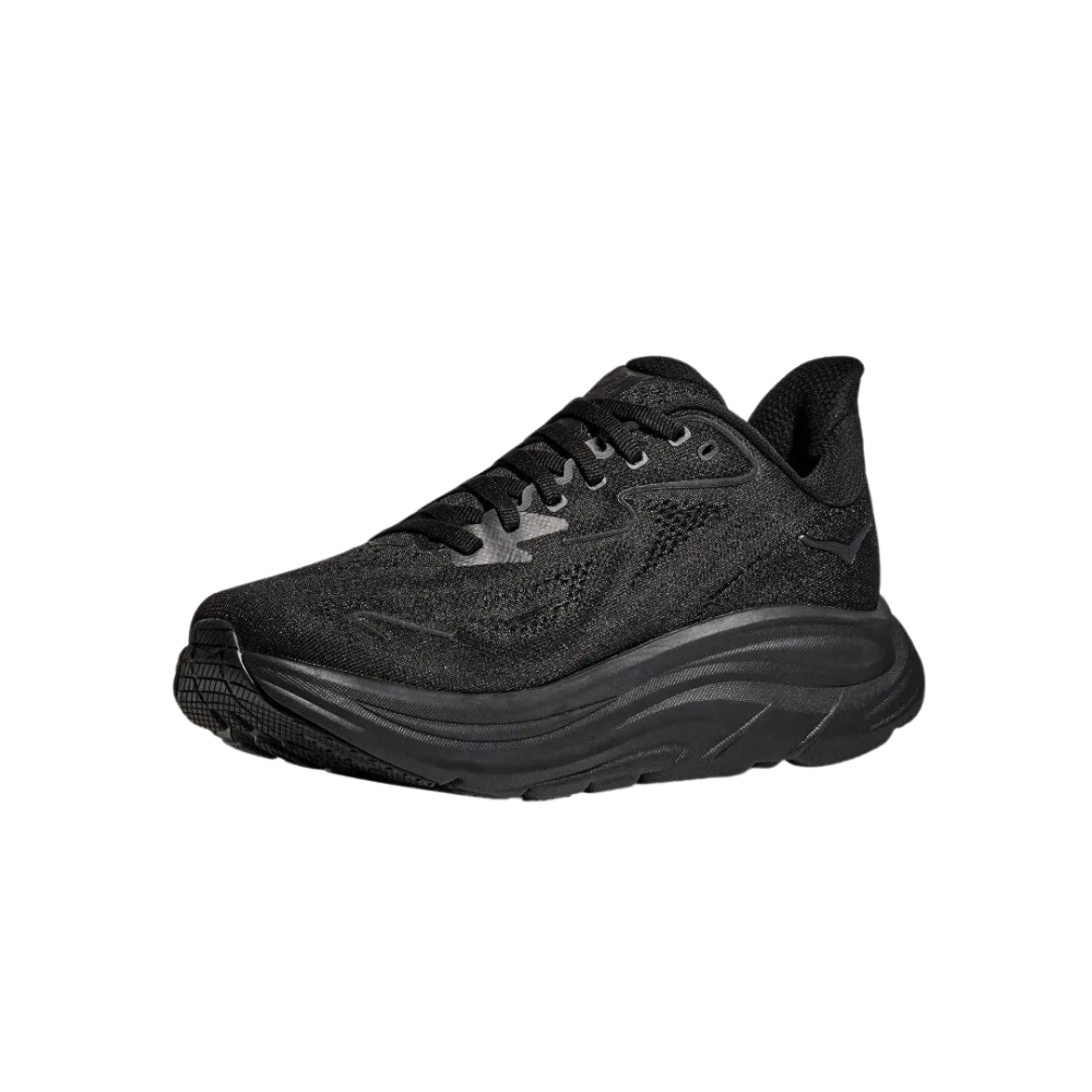 Men's Hoka Clifton 10 2E Width Black Black