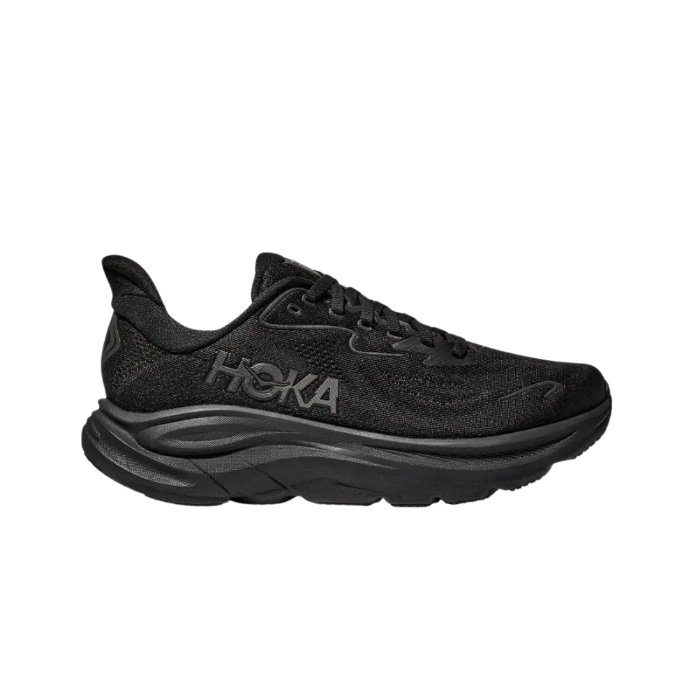 Men's Hoka Clifton 10 2E Width Black Black