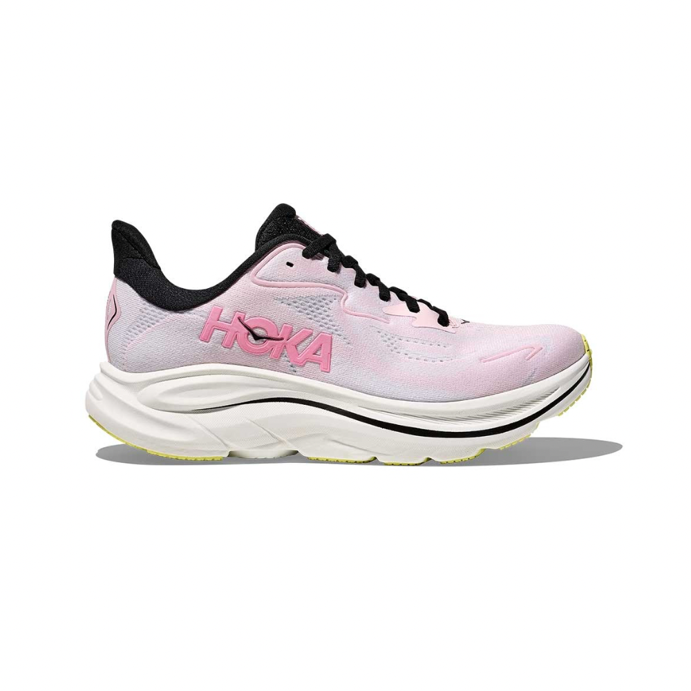 Women's Hoka Clifton 10 D Width Carnation Starlight Glow