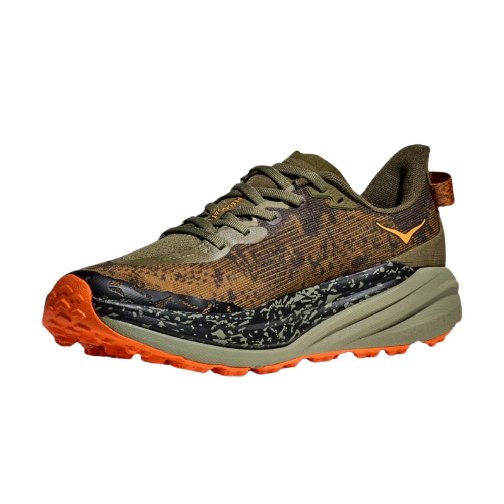 Men's Hoka Speedgoat 6 2E Width Antique Olive Squash