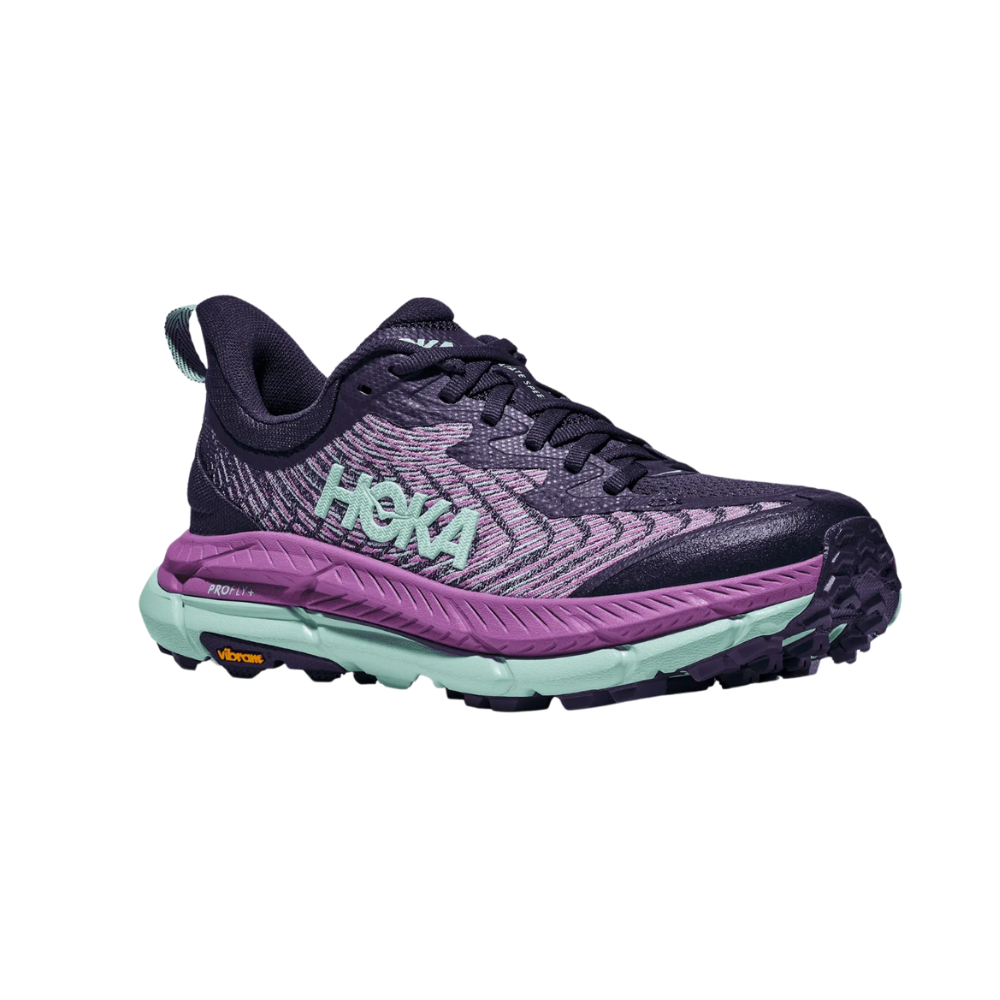Women's Hoka Mafate Speed 4 Night Sky Orchid Flower