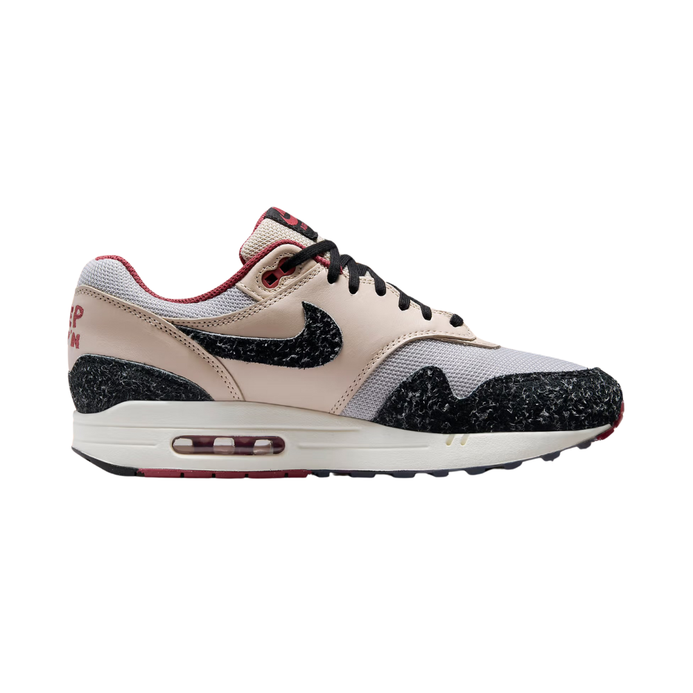 Nike Air Max 1 Keep Rippin Stop Slippin 2.0 Pearl White Black Vast Grey Cedar