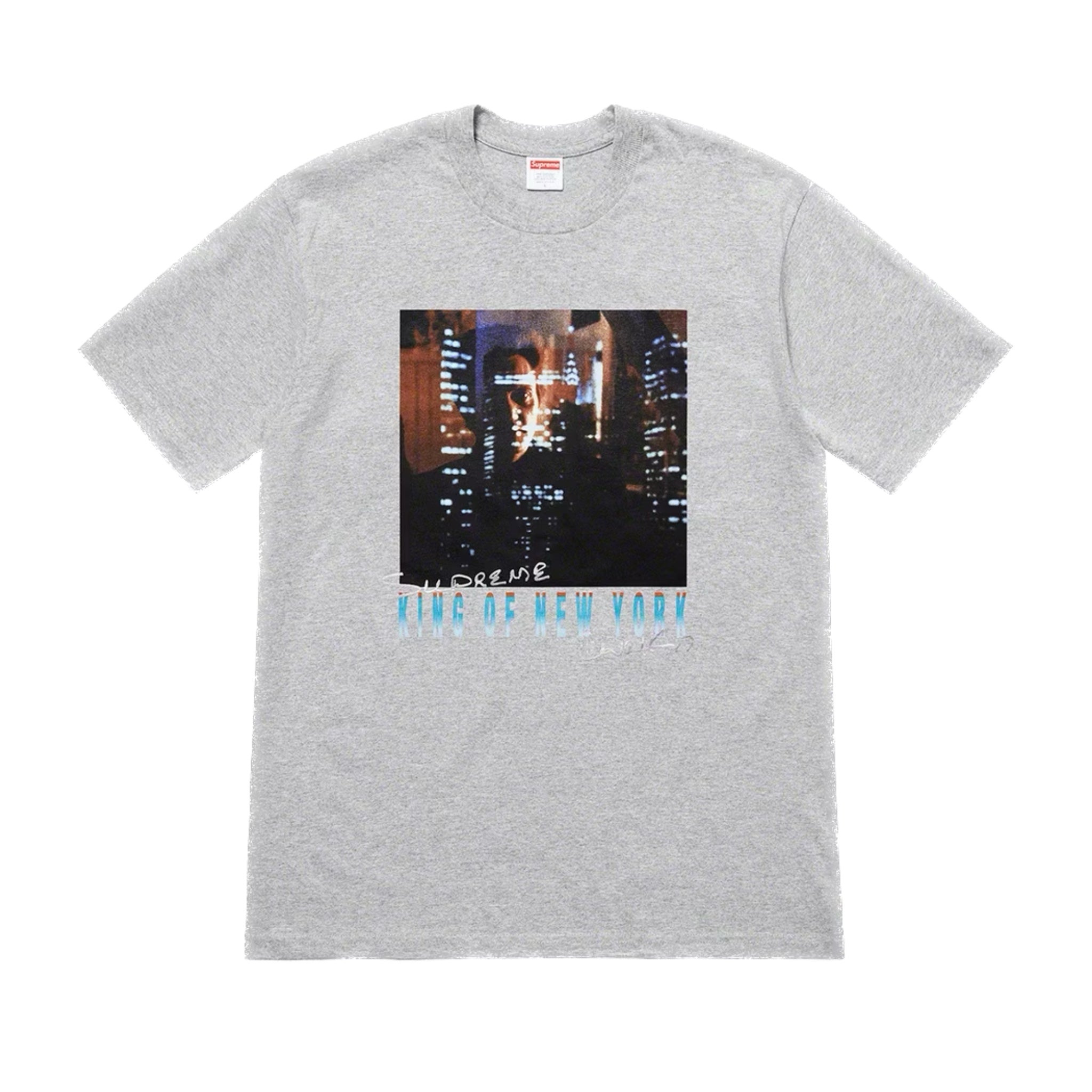 Supreme Cristopher Walken King of New York Tee Grey