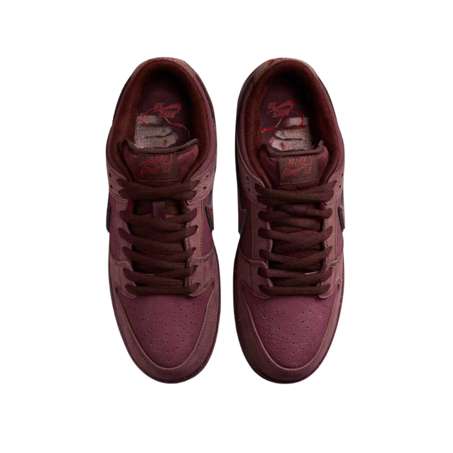 Nike SB Dunk Low City Of Love Burgundy Crush Dark Team Red Earth Dark Pony University Red