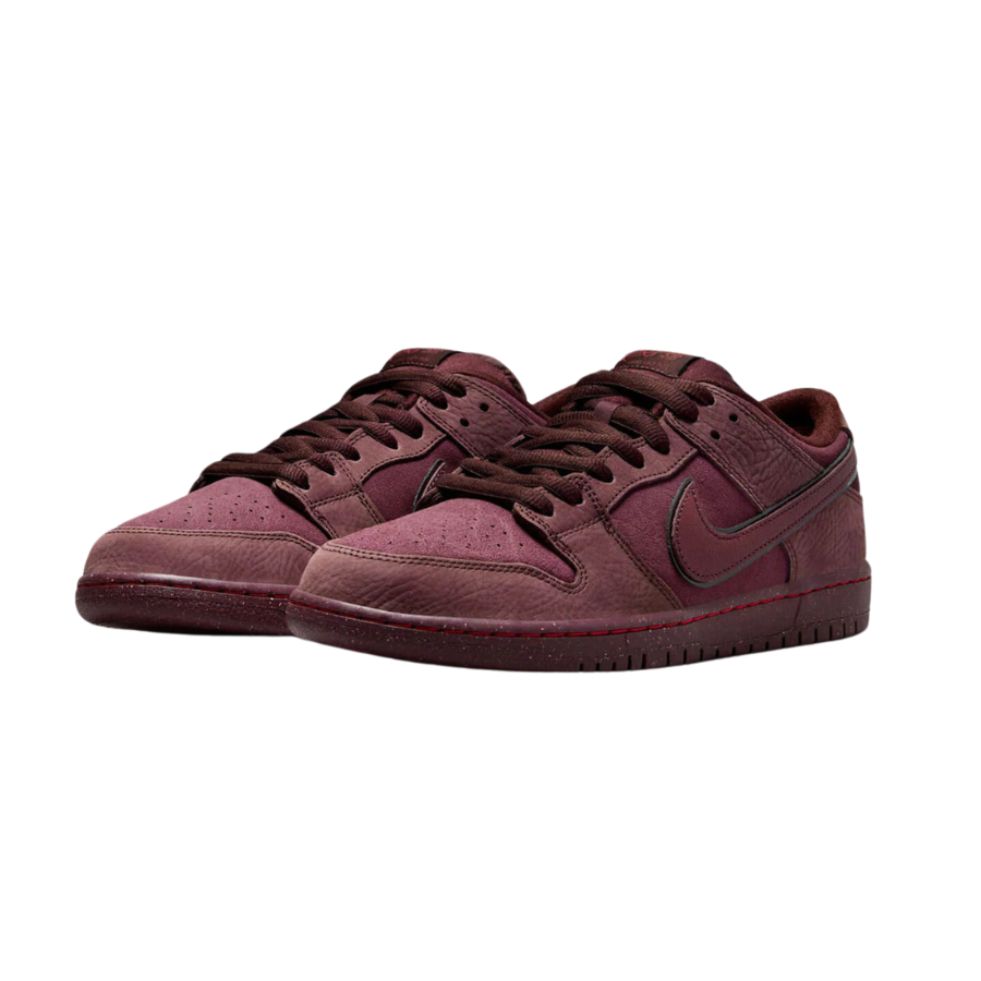 Nike SB Dunk Low City Of Love Burgundy Crush Dark Team Red Earth Dark Pony University Red