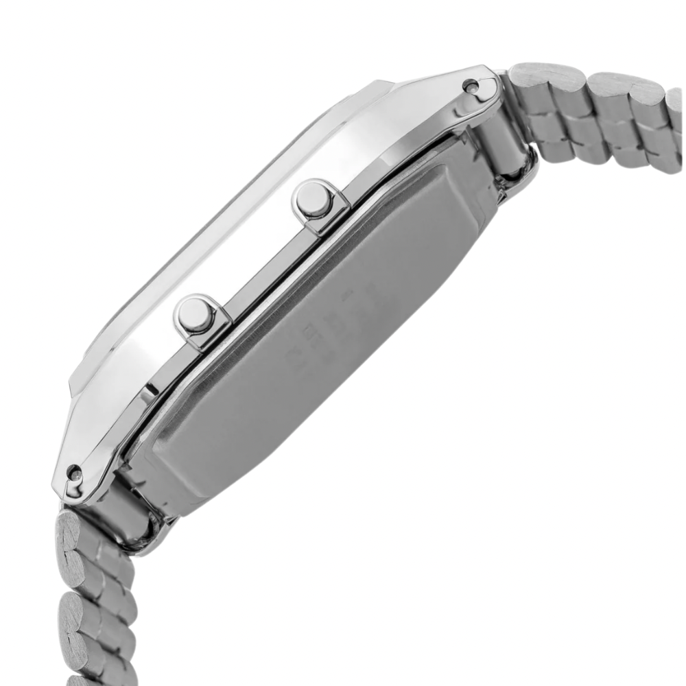 Men's Casio Quartz Duo Trendy Dual Time Watch AQ230A-7A Silver