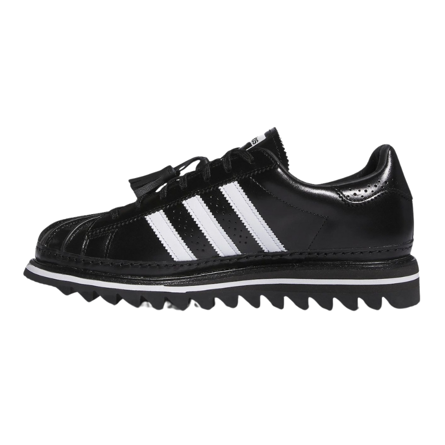 Adidas Superstar CLOT by Edison Chen Black Core Black Cloud White