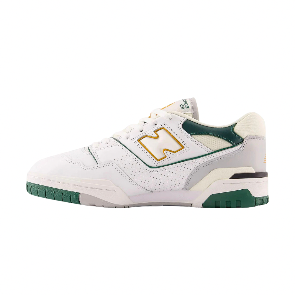 New Balance 550 White Nightwatch Green